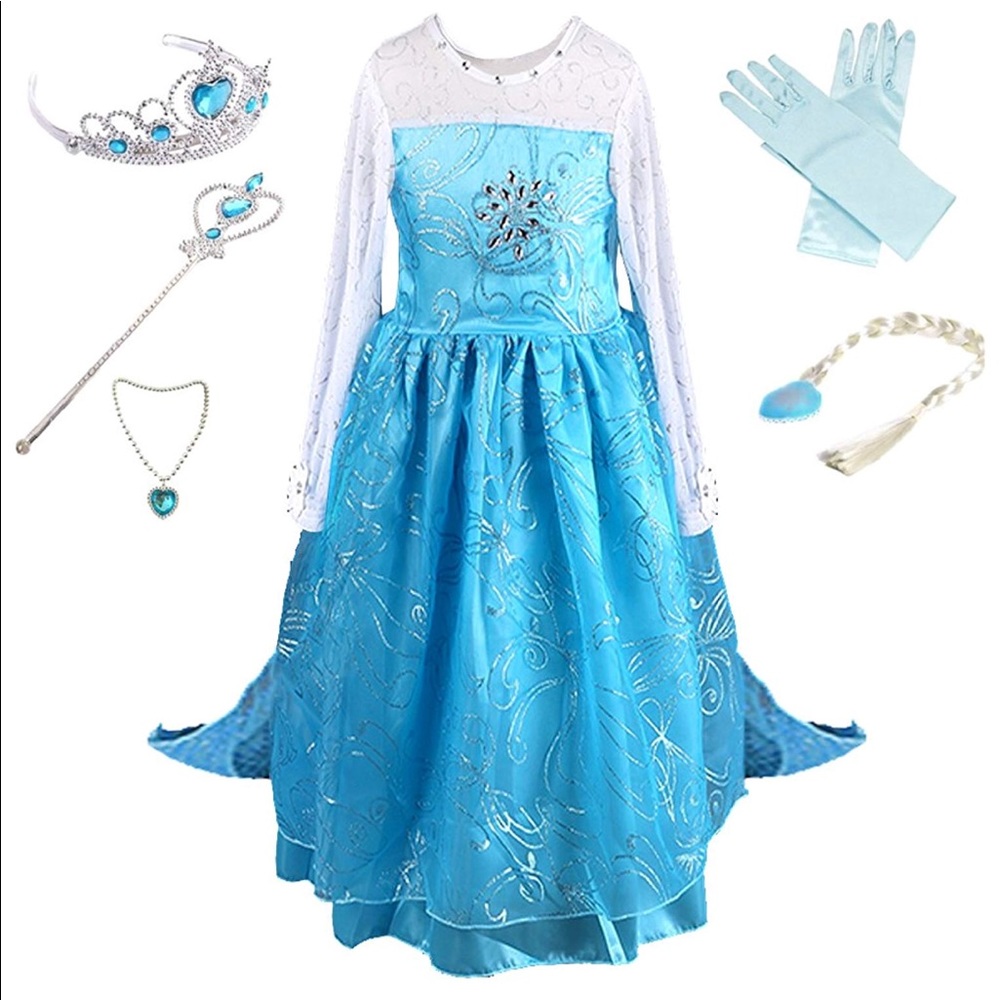 Children's Elsa Halloween Costume